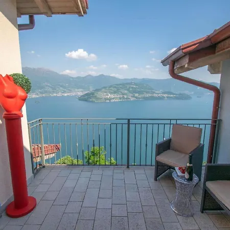 In Spiglia Mit Grosser Terrasse Und Seeblick Apartment